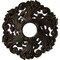 Ekena Millwork Orrington Ceiling Medallion (Canopies up to 4 3/4"), 19 5/8"OD x 4 3/4"ID x 1 3/4"P, Stone Hearth CM19ORSHF - alternate 1